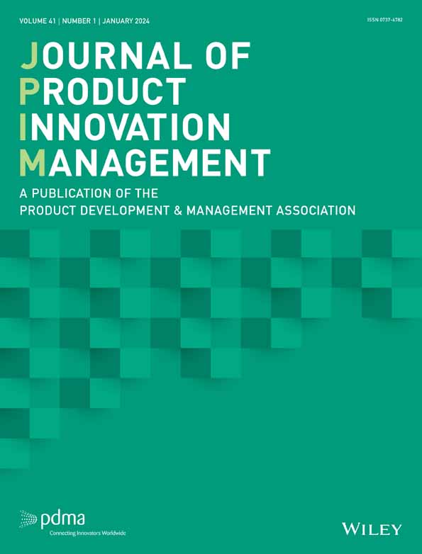 Journal of Product Innovation Management