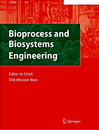 Bioprocess. Biosyst. Eng.