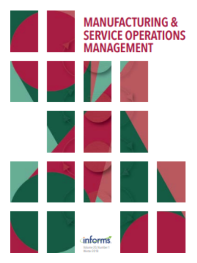 M&som-Manufacturing & Service Operations Management