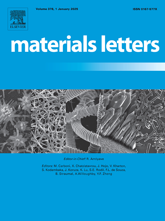 Materials Letters