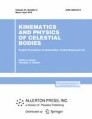 Kinematics Phys. Celestial Bodies