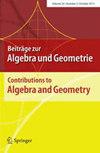 Beitrage zur Algebra und Geometrie-Contributions to Algebra and Geometry