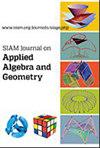 SIAM Journal on Applied Algebra and Geometry