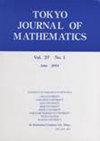 Tokyo Journal of Mathematics