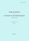 Publications De L''institut Mathématique