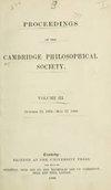 Proc. Cambridge Philos. Soc.