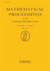 Math. Proc. Cambridge Philos. Soc.