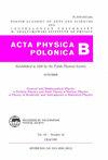 Acta Phys. Pol. B