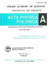 Acta Phys. Pol. A