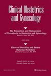 Clinical obstetrics and gynecology