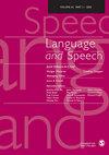 Language and Speech