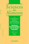 Sciences Des Aliments