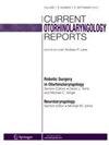 Current Otorhinolaryngology Reports