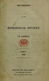 Proceedings of the Zoological Society of London