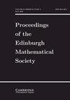 Proc. Edinburgh Math. Soc.