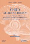 CHILD NEUROPSYCHOL