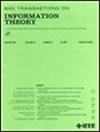 IEEE Trans. Inf. Theory