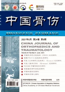 Zhongguo gu shang = China journal of orthopaedics and traumatology