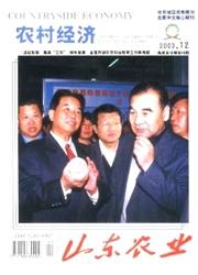 山东农业:农村经济