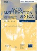 Acta Mathematica Sinica-English Series