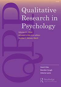 Qualitative Research in Psychology