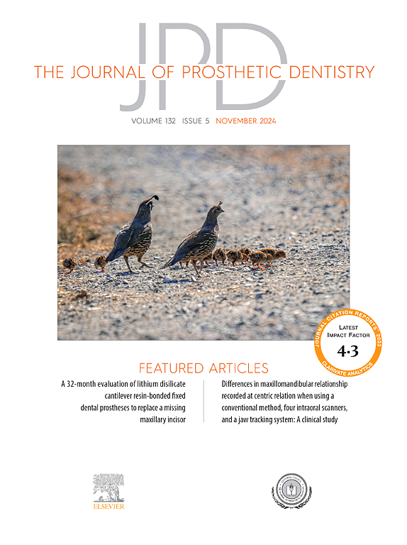 Journal of Prosthetic Dentistry