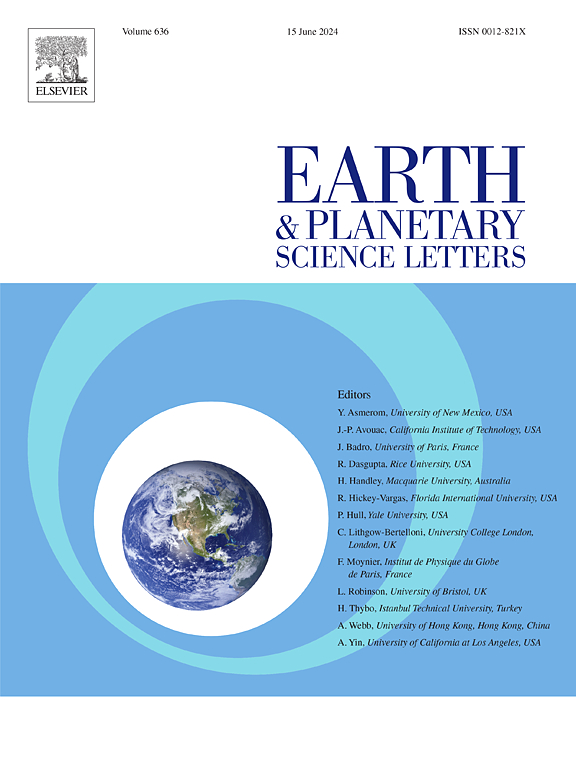 Earth and Planetary Science Letters