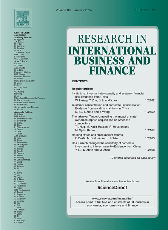 Research in International Business and Finance