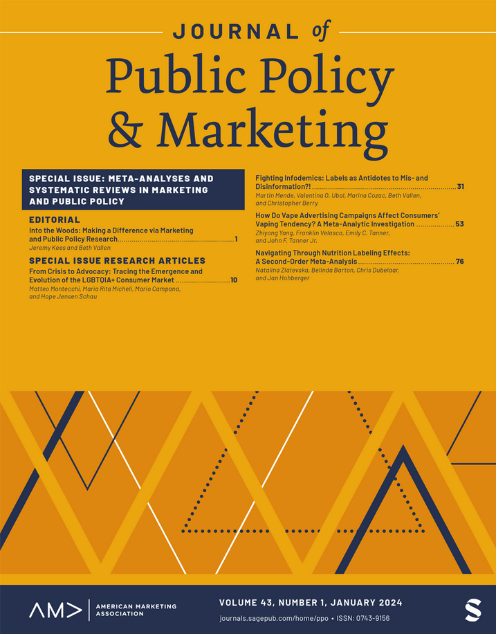 J Public Policy Mark