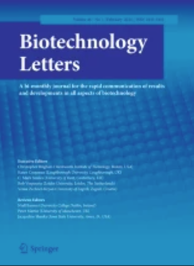 Biotechnology Letters