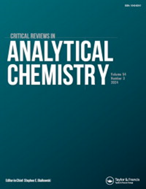 Critical reviews in analytical chemistry