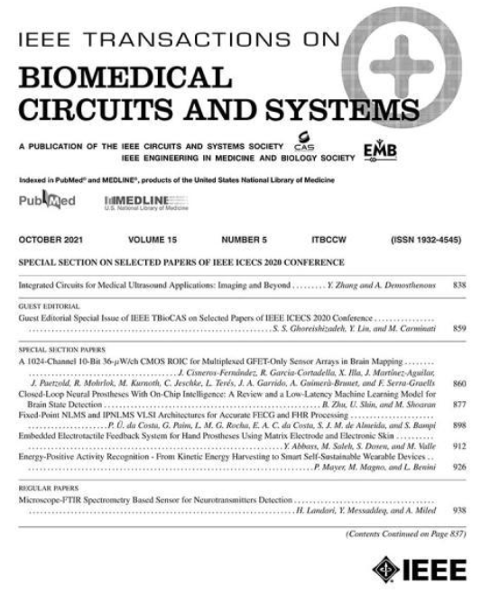 IEEE Trans. Biomed. Circuits Syst.