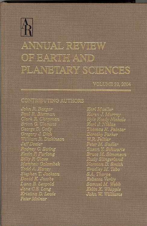 Annual Review of Earth and Planetary Sciences