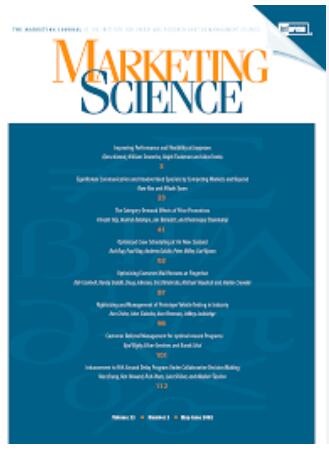 Marketing Science