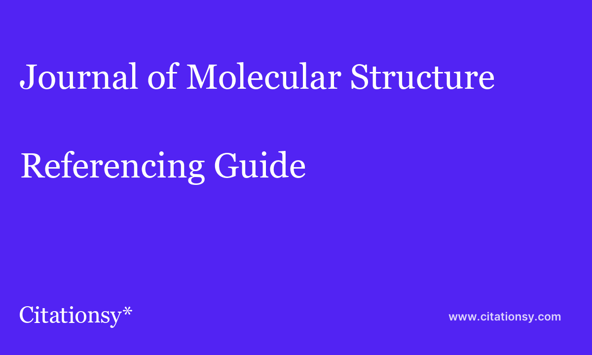 Journal of Molecular Structure