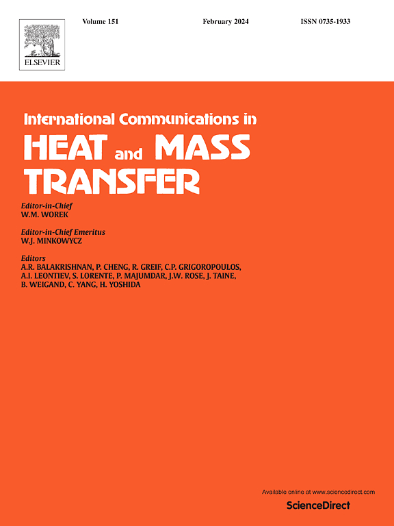 Int. Commun. Heat Mass Transfer