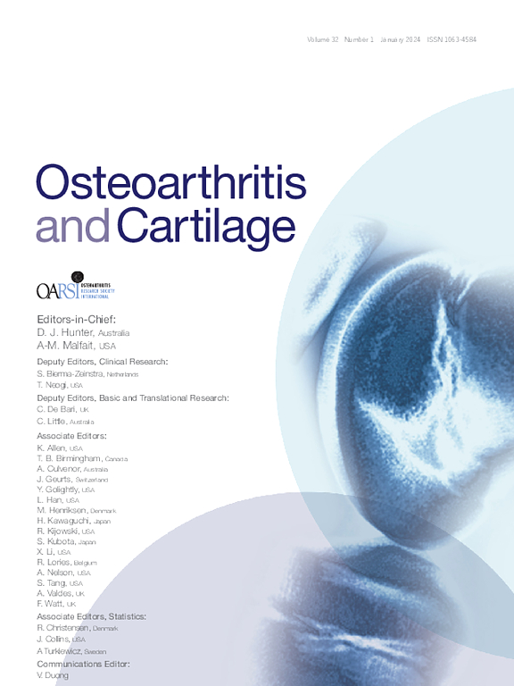 OSTEOARTHR CARTILAGE