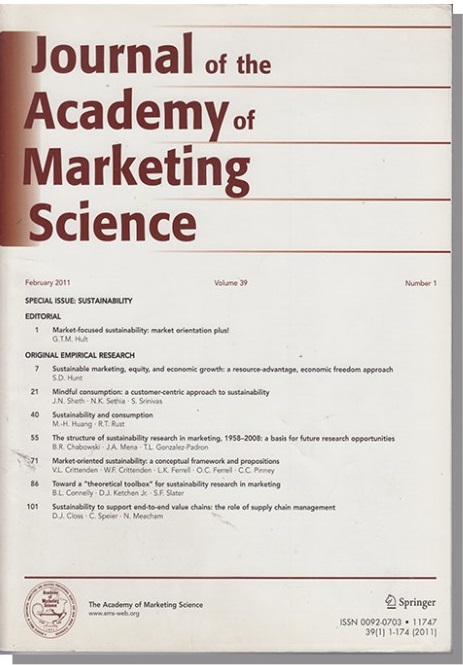 Journal of the Academy of Marketing Science