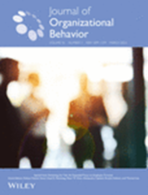 Journal of Organizational Behavior