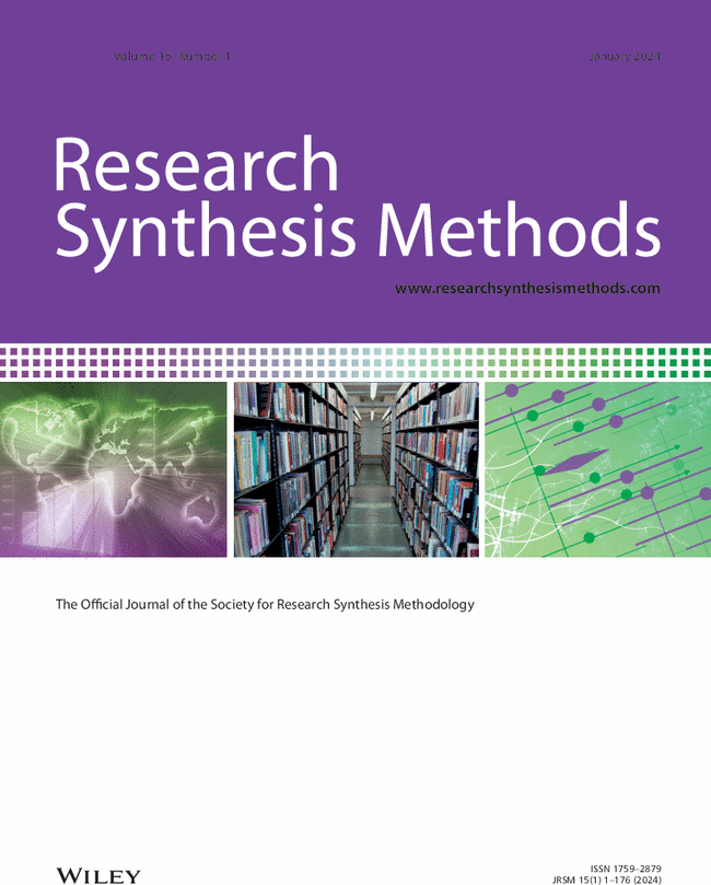 Research Synthesis Methods