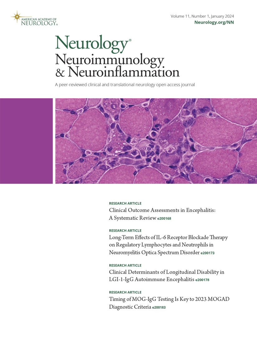 Neurology® Neuroimmunology & Neuroinflammation