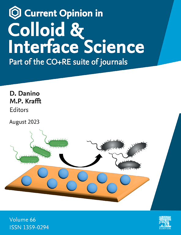 Current Opinion in Colloid & Interface Science