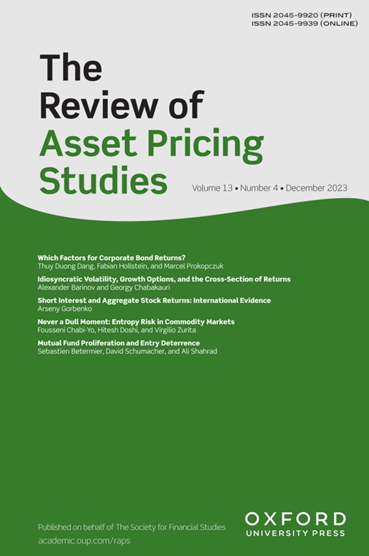 Review of Asset Pricing Studies