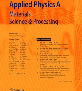 APPL PHYS A-MATER