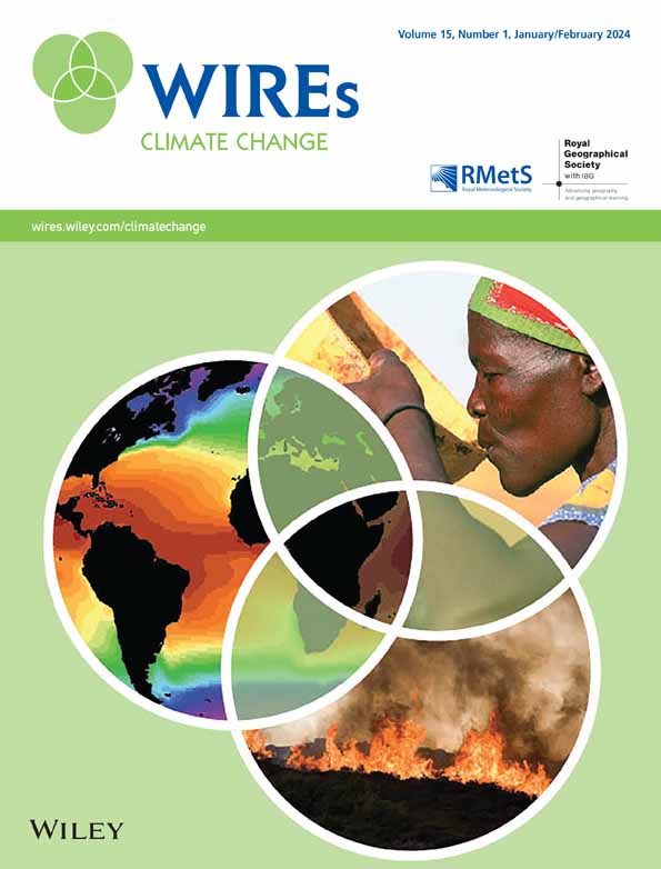 Wiley Interdisciplinary Reviews: Climate Change